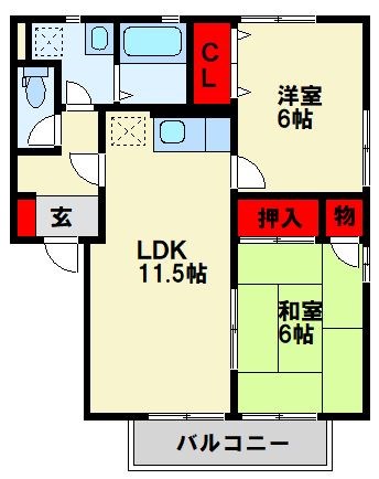 アル・カン・シェル C棟 間取り