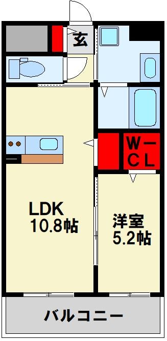 カーサフェリーチェ新生Ⅴ 間取り