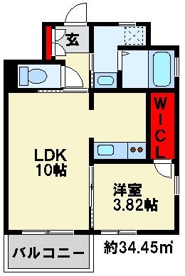 スタディ飛幡 間取り