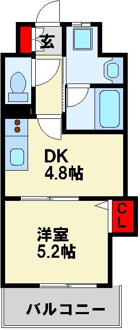 福岡県北九州市戸畑区牧山１丁目 間取り