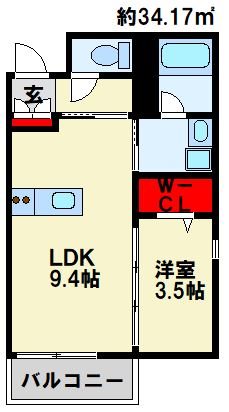 YOURMAISON萩崎 間取り