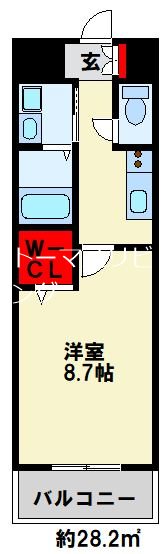 ギャラン竪町Ｎeo 間取り