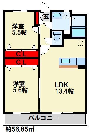 ユーミーシャルマン  間取り