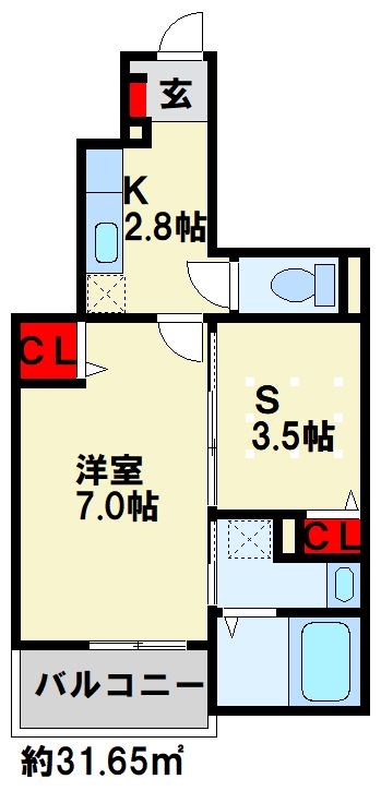 モデッサ80 間取り