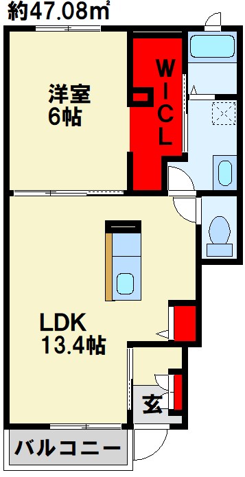 ココメゾンⅡ 間取り