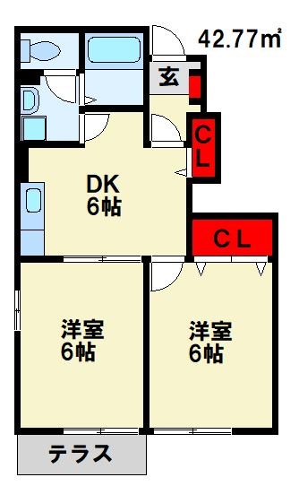 ダンケ吉志 間取り