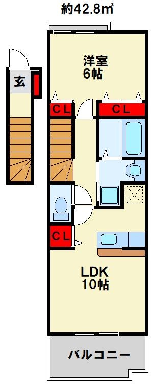 アーバン・フォレスト　A棟 間取り