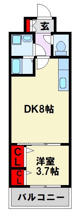 アムールガーデン陣原  間取り