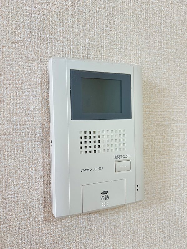 エクレール　グランデ　A棟 相手の顔が見えて安心ですね。