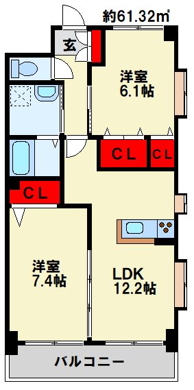 カリブ 間取り