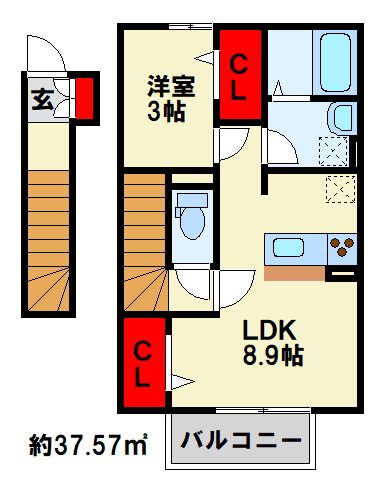 プランドール　A棟 間取り