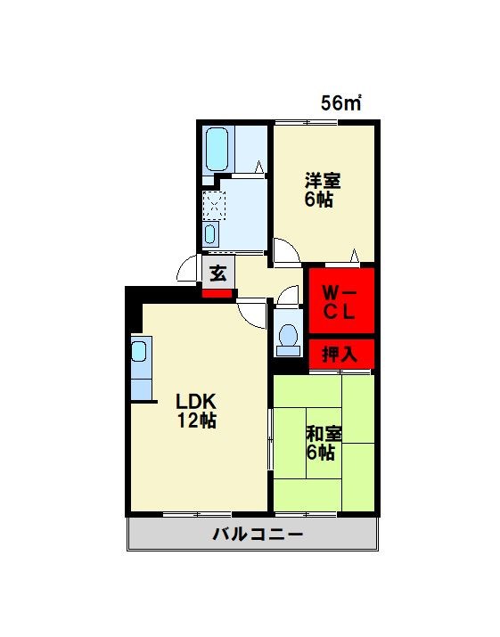 セレブレイト北の浦 間取り