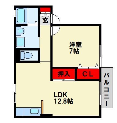 セジュールさなえ 間取り