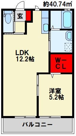 ヒルズエブリ A棟 間取り