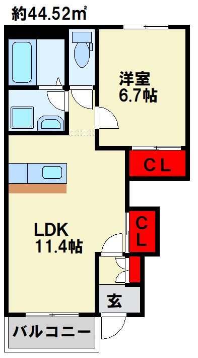 サンフォレスタ　Ⅱ 間取り